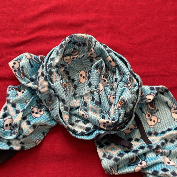 Disney Sz S (4-6) Frozen Olaf Jogger Sleep Pants - Picture 8 of 14